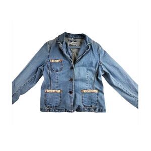 NEW Vintage Eastwood Ranch Denim Blazer style Jacket Size Medium